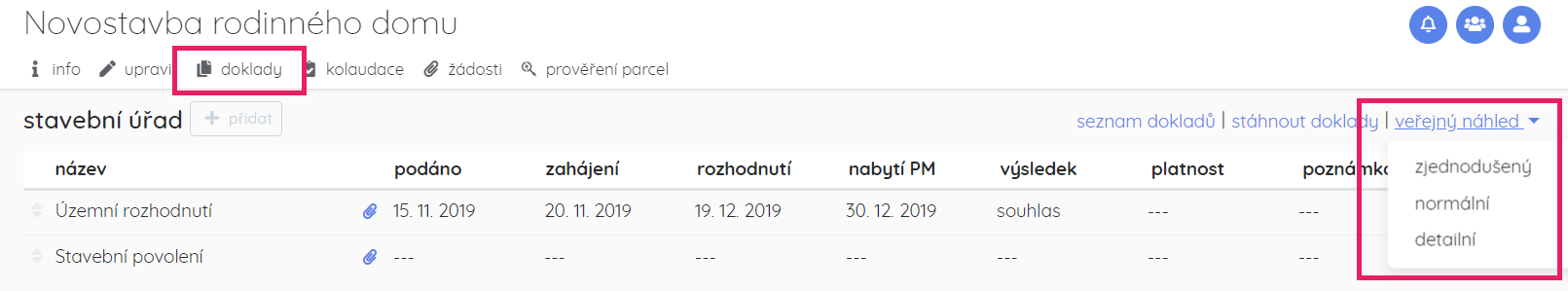 Veřejný náhled